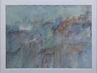Genua 3, Aquarell, 1984, 02-84-03, 36 x 26,5 cm
